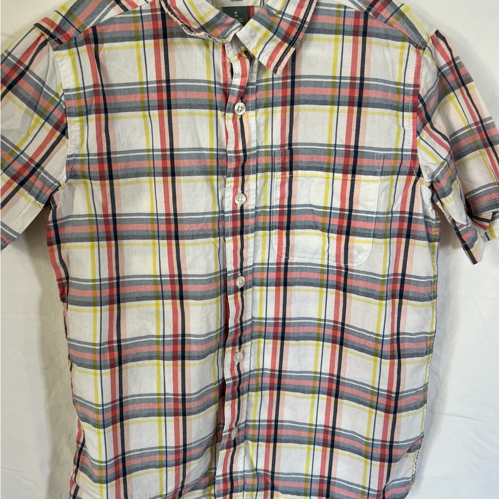 Boy's Multicolor Plaid Shirt